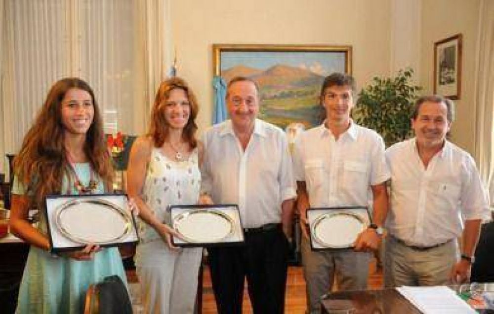 El Intendente reconoci� a empresarios por los logros obtenidos durante este a�o