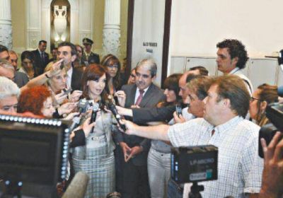 La presidenta suspendi� viajes y su agenda p�blica