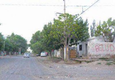 Vecinos a los tiros en Confluencia 