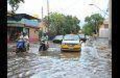 Tras el intenso calor, hubo tormentas con granizo en el final del lunes en Gran Mendoza