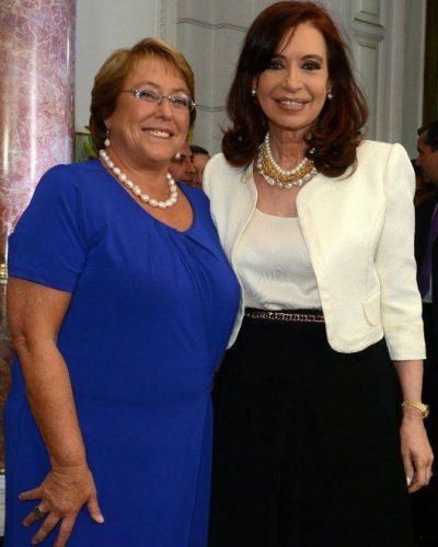 Solidaridad con Cristina: la presidenta de Chile tambi�n suspende viaje al Vaticano