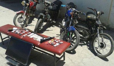 J�chal: tras varios allanamientos dan con motos robadas y una escopeta