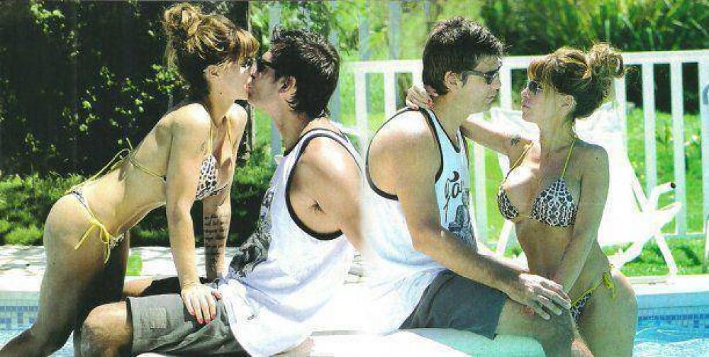 Entre el debut y el amor: las fotos sexies de Flor Pea con su novio