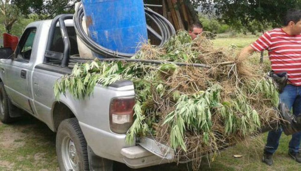 Secuestran 7 kg de explosivo en las sierras