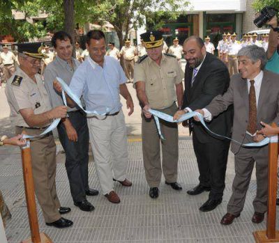 Otro corte de cintas de fin de a�o: inauguraron obras por m�s de $5 millones en la Jefatura