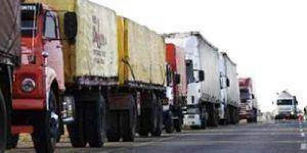 Restricci�n de circulaci�n al transporte en la Ruta N� 11