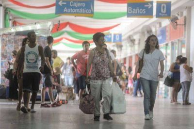 Los santafesinos optaron por descansar dentro del pa�s