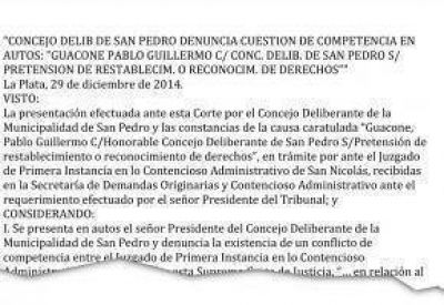 Adelanto: La Corte rechaz� el pedido de Guacone y ser� destituido
