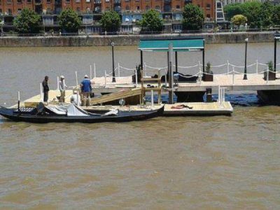 Como en Venecia, en Puerto Madero habr� paseos en g�ndola