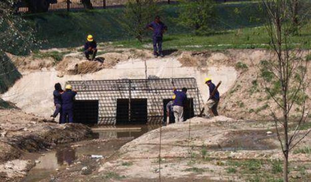 Ya funciona otro reservorio en Parque Sarmiento