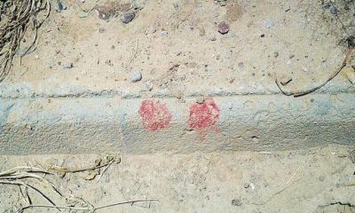 Alerta: descubren casas �marcadas� en un barrio