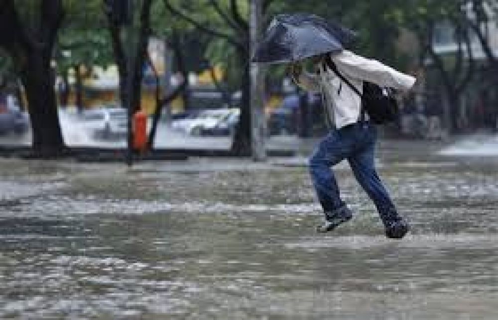 Fuerte tormenta en La Caldera