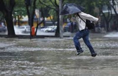 Fuerte tormenta en La Caldera
