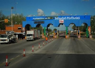 Este s�bado aumentan las tarifas de peaje