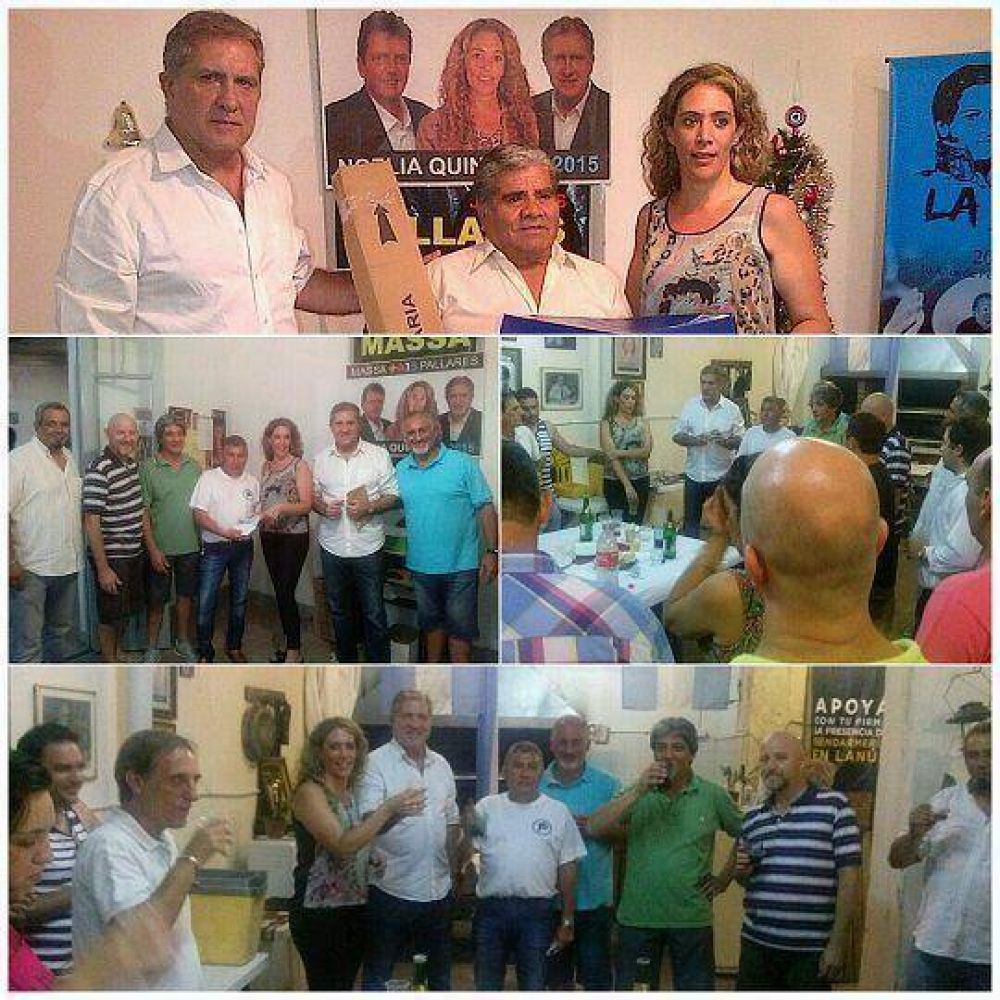 EL SENADOR PALLARES Y NOELIA QUINDIMIL DIERON SUBSIDIO A VETETANOS DE MALVINAS‏