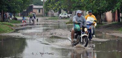 Localidades del departamento Banda sufrieron inundaciones por una copiosa lluvia