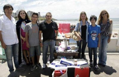 Turista de San Fernando el primero en arribar a Mar del Plata en el 2015