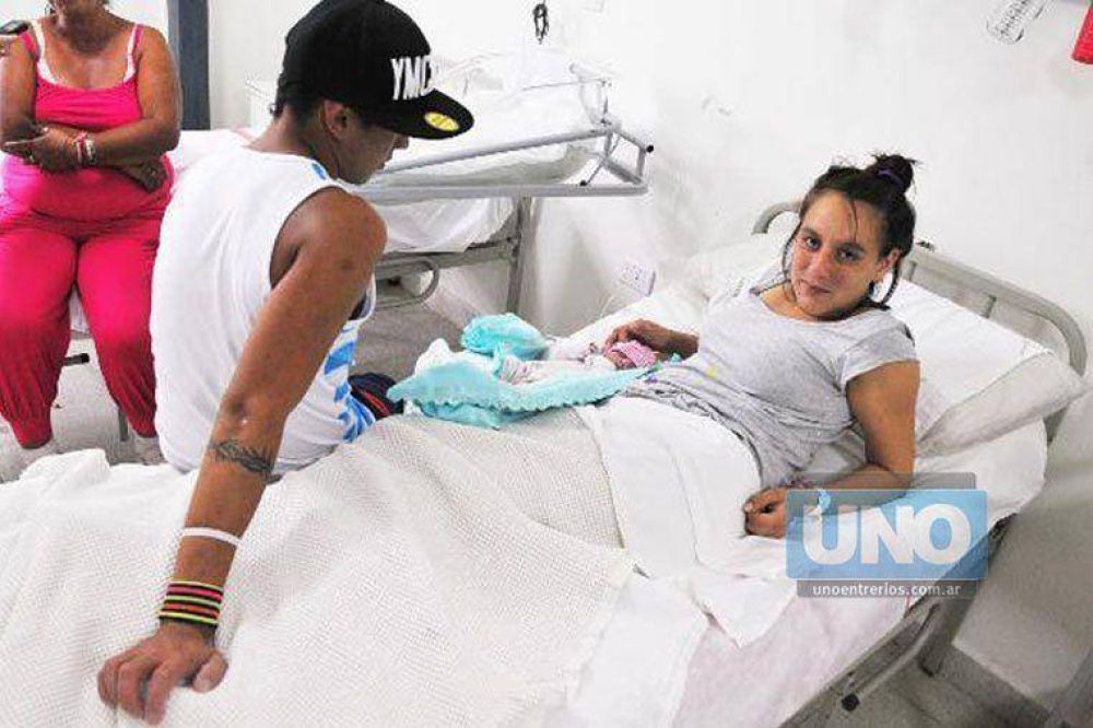 A las 9.45 naci� la primera beba del a�o en Paran�