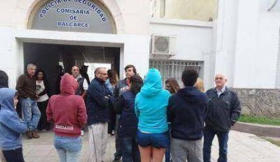 Vigilia de los amigos y familiares del remisero