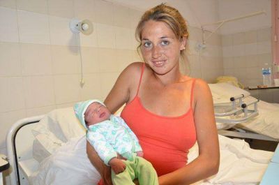 Tiziano, el primer beb� santarrose�o del 2015