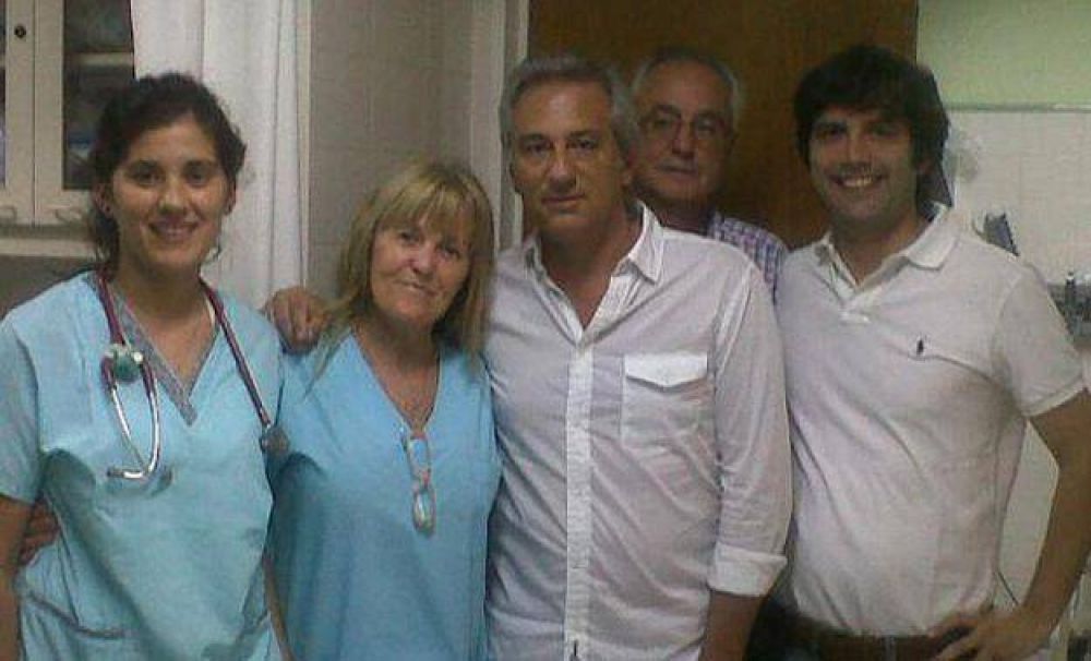 El Intendente Eseverri visit� la guardia del Hospital