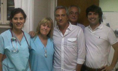 El Intendente Eseverri visit� la guardia del Hospital