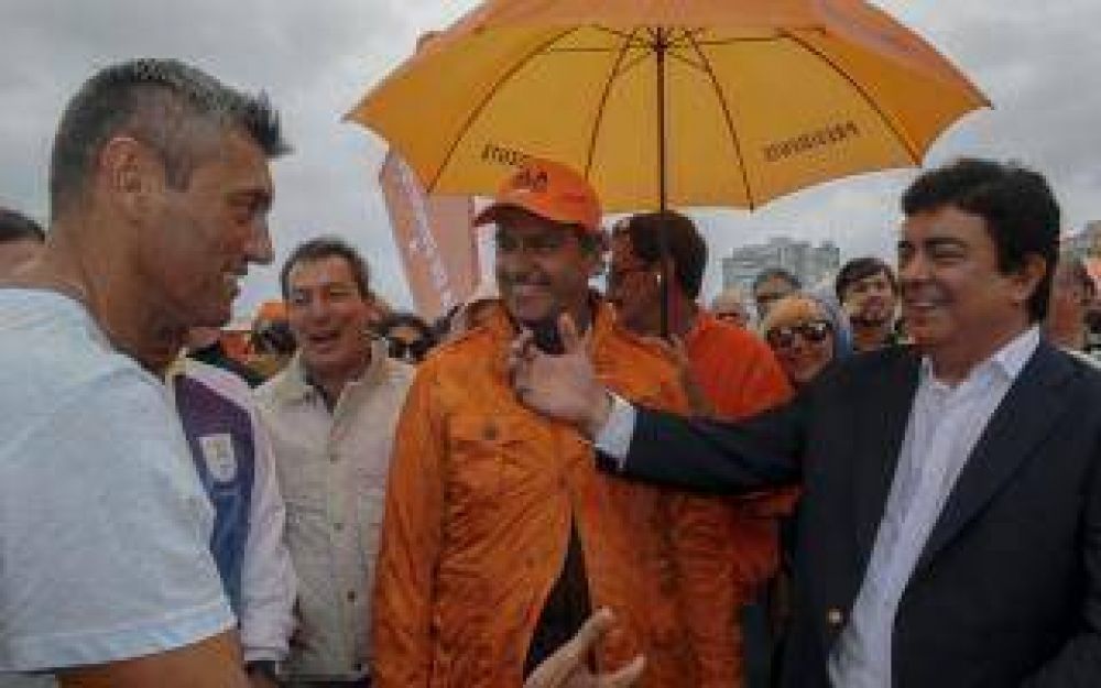 Scioli comenz� su agenda 2015 en la Costa Atl�ntica