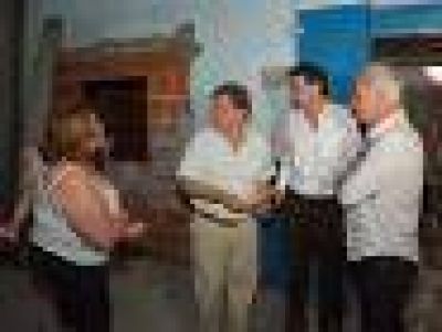 Katopodis supervis� las obras del Centro de Salud N� 12 de Villa Piaggio