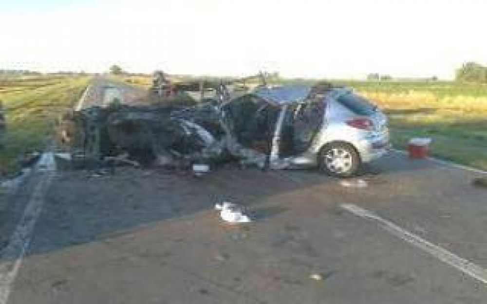 Accidente fatal en Ruta 188 altura Laplacette: Tres muertos