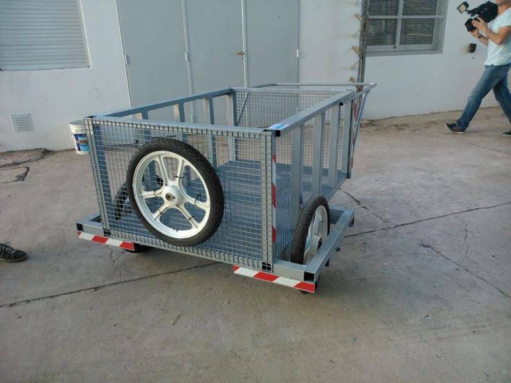 En breve entregar�n la primera tanda de los carros dise�ados por cartoneros