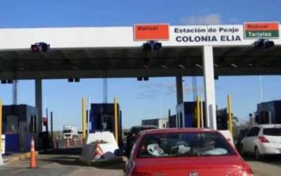 Aument� la tarifa del peaje de Colonia El�a