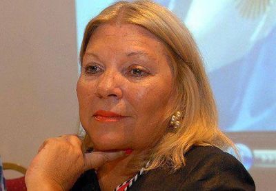 Carri�, la primera de las visitas de campa�a en Olavarr�a
