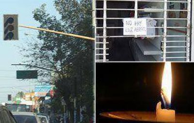Vecinos se movilizar�n por los cortes de luz