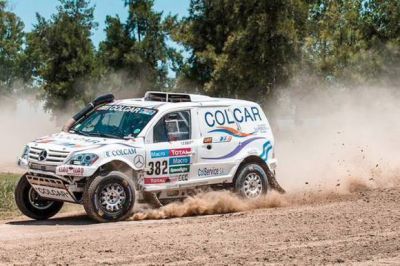Buen comienzo comodorense en el Dakar