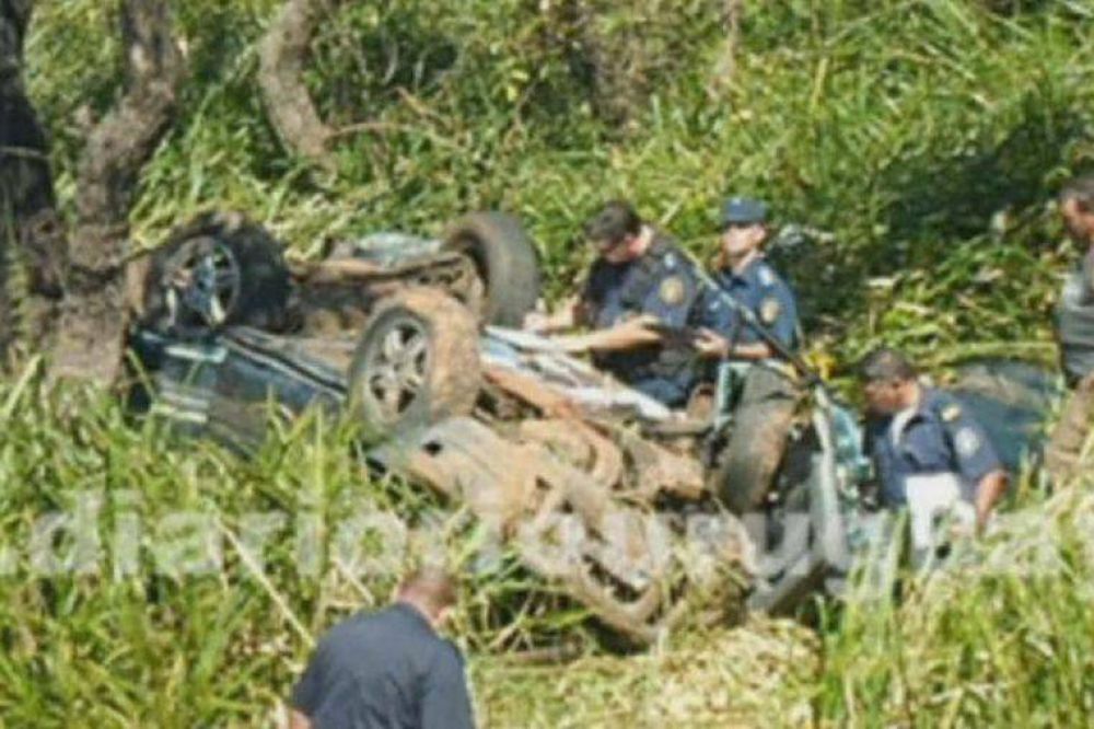 Cuatro muertos en la autov�a 14: la camioneta fue hallada cinco horas despu�s del accidente