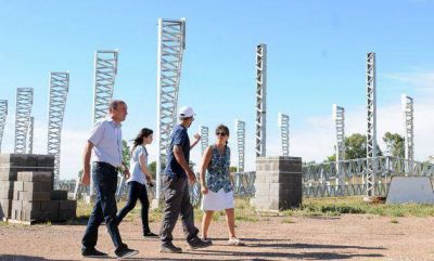 Gran avance en la ampliaci�n del Parque Industrial de Olavarr�a