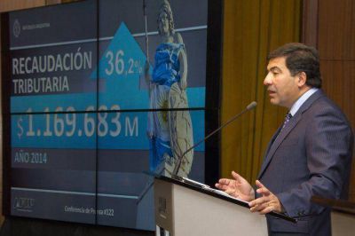 La recaudaci�n de 2014 creci� 36,2 por ciento: $1.169.683 millones