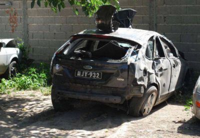 Imputan homicidio culposo al conductor del auto que volc�