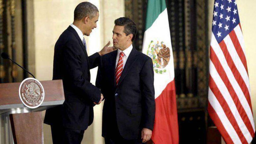 Pe�a Nieto inici� su visita oficial a EEUU y ser� recibido por Obama en la Casa Blanca