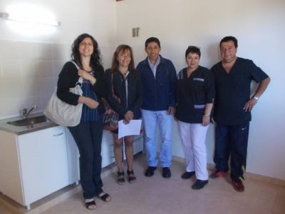 Se complet� la ampliaci�n del Centro de Salud de Dina Huapi