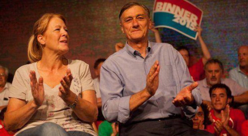 Binner se blind� de Massa y de Macri y se escolt� de Stolbizer en su lanzamiento
