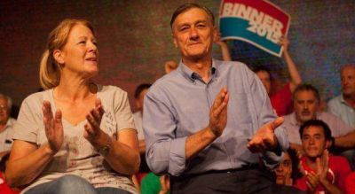 Binner se blind� de Massa y de Macri y se escolt� de Stolbizer en su lanzamiento