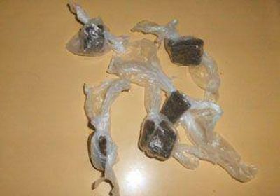 Pasajero con marihuana