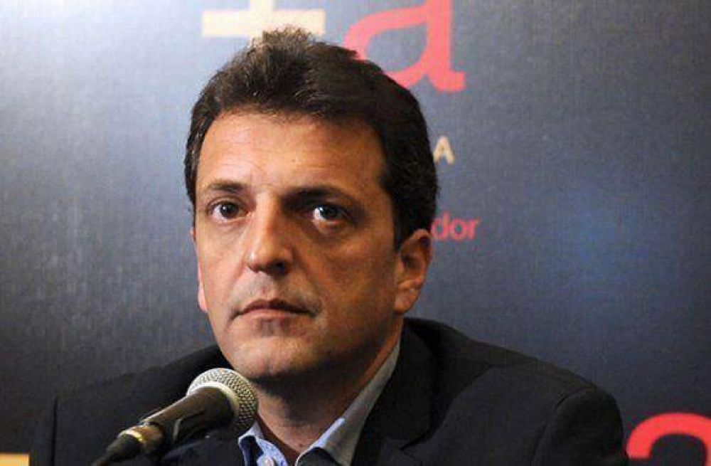 Sergio Massa lanzar� su candidatura presidencial el s�bado 7 de febrero