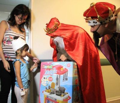 Los Reyes dieron una sorpresa saludable