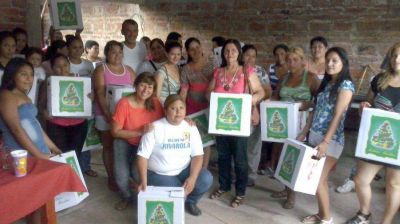 Entregaron donaciones en Libertador