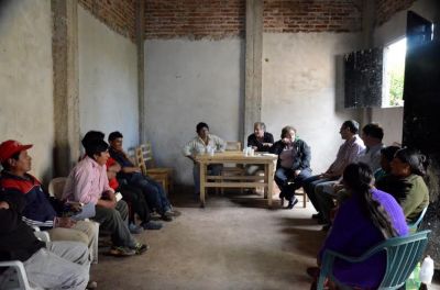 Ju�rez entreg� subsidios a entidades afectadas por inundaciones