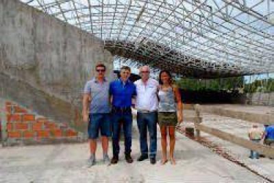Nadadora internacional visit� el natatorio ol�mpico en el Polideportivo 