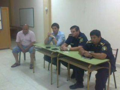 Se realiz� una reuni�n por seguridad