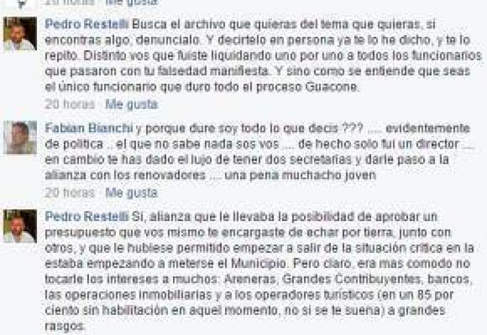 Dura discusin en Facebook por la renuncia de Villafuerte